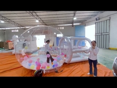 Oyun Alanı Yumuşak Oyun Ekipmanı Seti Dışarıda Oyunlar Pembe Mavi Beyaz İçerideki Sıçrama