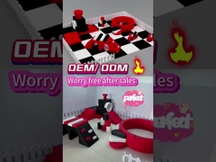 Parti Kiralama Yumuşak Oyun Ekipmanı Şişme Atlama Evi Çocuklar Top Çukuru Oyun Sahası