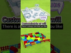 Dışarıda Yumuşak Oyun Ekipmanı Bebekler Yumuşak Oyun Seti Köpük Ucuz Kapalı Oyun Alanı