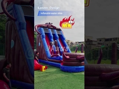 Ahtapot Şişme Su Kaydırma Küçük Havuz Arka Bahçe Şişme Su Kaydırma Satılık