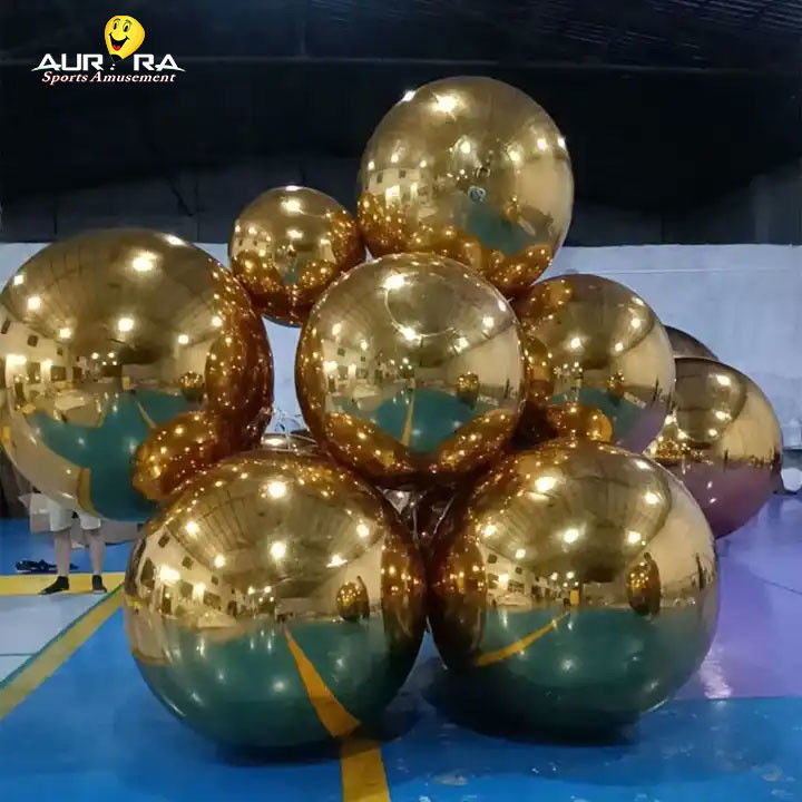 Etkinlik Dekorasyonu Küre Şişme Ayna Balon Küreler Düğün Lazer Disko