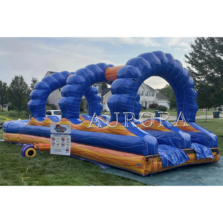 Fabrika Fiyatı Şişirme Lava Kaydırma N'Kaydırma Çocuklar Yetişkinler için Su Kaydırma Parkı