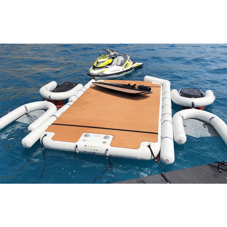 Su Adası Jet Kayak Doku C Şekli Yüzen Doku Göl