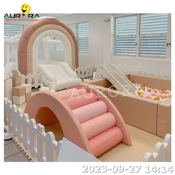 Slide Ball Pit Oyun Alanı Yumuşak Köpük Çıkış Blokları Çocuklar Ekipman için Yumuşak Oyun