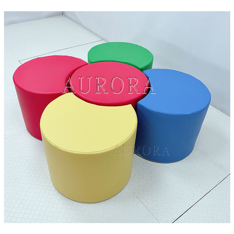 Yumuşak Oyun Kiralama Ekipmanı Yumuşak tırmanma kaydırma Oyun Renkli köpük blokları seti